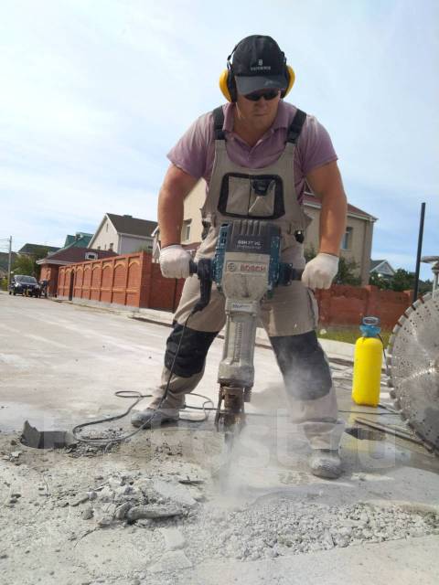 Алмазная резка бетона. Демонтаж проёмов. Алмазное бурение отверстий ...