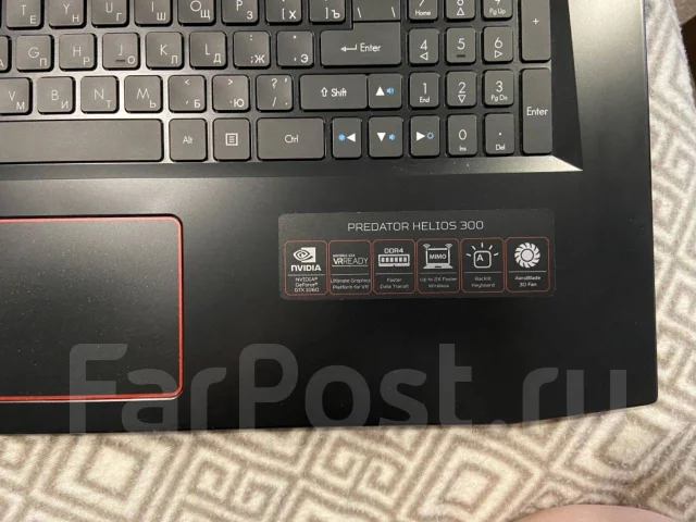 Acer Predator Helios 300. 17.3", 2,2����, ��� 12 ��, ���� 1 000���, WiFi: 1, Bluetooth: 1, ����������� �� 7��. ����