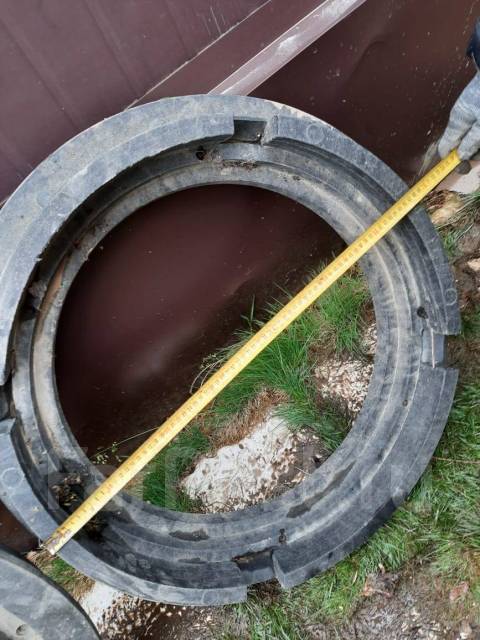 Оголовок (кольцо верхнее) для колодца полимерный - Сантехника и ...