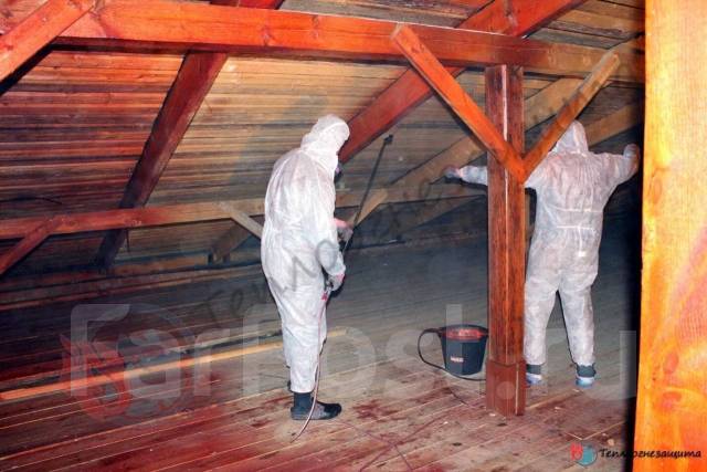 Огнезащитная обработка помещений и изделий из дерева - Фасадные и ...