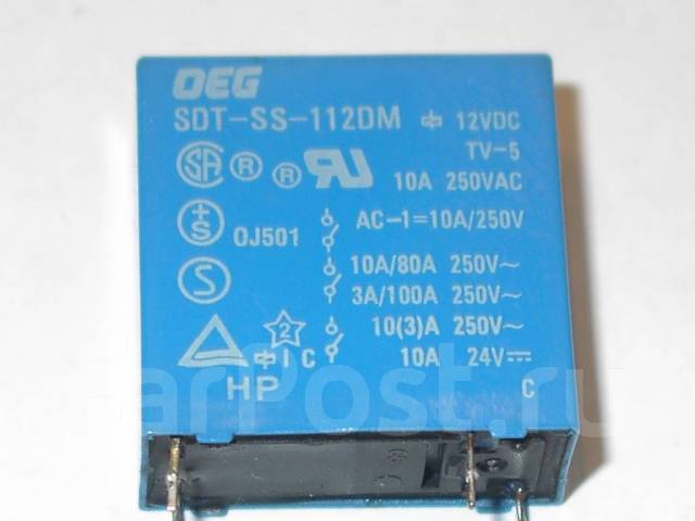 Реле OEG SDT-SS-112DM, б/у, в наличии. Цена: 150₽ во Владивостоке