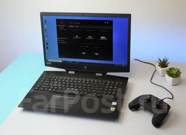 HP Omen. 17.3", 2,6����, ��� 16 ��, WiFi: 1, Bluetooth: 1, ����������� �� 8��. ����
