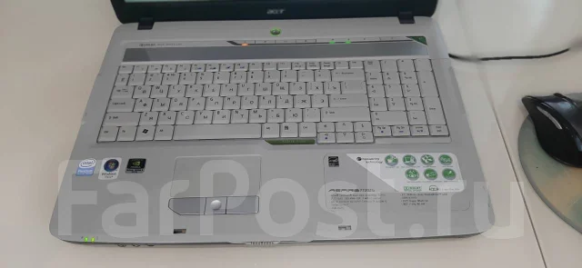 Acer Aspire 7720ZG. 17", 1,7����, ��� 2048 ��, ���� 250���, WiFi: 1, Bluetooth: 1 ����