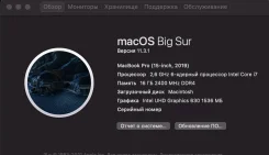 Apple MacBook Pro 15. 15.4", ��� 16 ��, ���� 256���, WiFi, Bluetooth ����