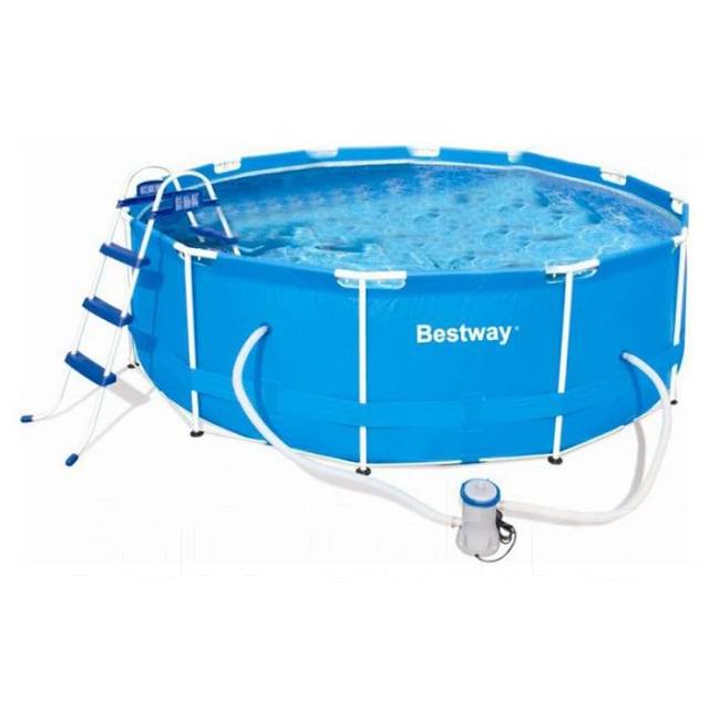 Бассейн каркасный Bestway 12302 (305х100см) - Сад и огород в Хабаровске