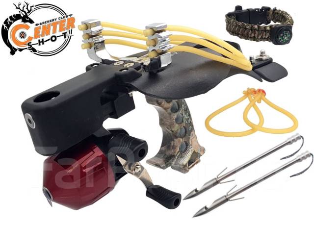 Рогатка Warwolf Fihing для рыбалки, новый, под заказ. Цена: 5 800₽ во ...