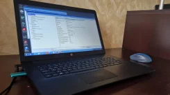 HP 17. 17.3", 2,6����, ��� 4 ��, ���� 500���, WiFi, Bluetooth, ����������� �� 8��. ����