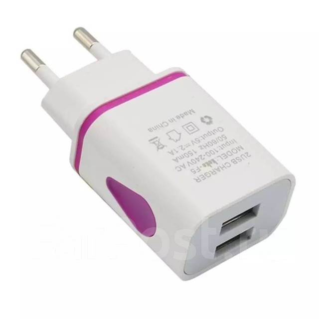 Зарядное устройство для телефона 5В 2.1А на 2USB выхода - Аксессуары во ...