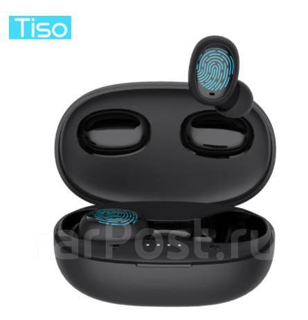 Tiso i6 TWS DSP CVC IP67 Black 2 500