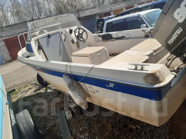 Yamaha Fish 17. 1991 ���, ����� 5��., ��������� ���������, 90��.�., ������ ����