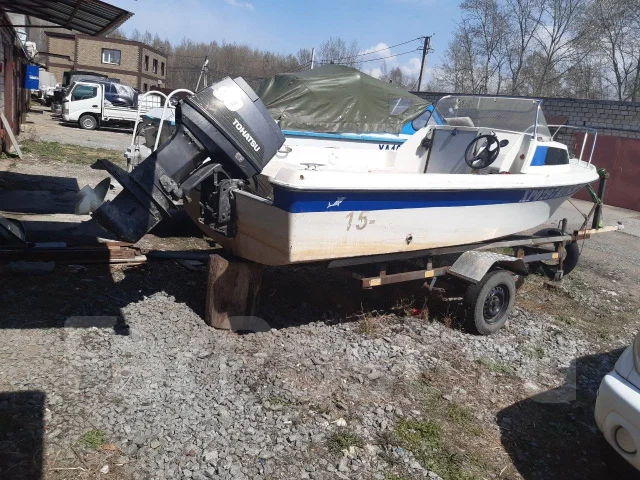 Yamaha Fish 17. 1991 ���, ����� 5��., ��������� ���������, 90��.�., ������ ����