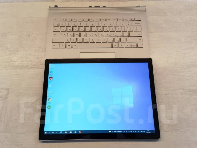 Microsoft Surface Book. 13.5", 3,5����, ��� 8 ��, ���� 256���, WiFi: 1, Bluetooth: 1, ����������� �� 17��. ����