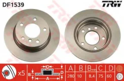 ���� ��������� ������ (280��) BMW E36/E46 1.6-2.5TDs 90 DF1539 DF1539 ����