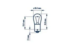 ����� 24V BA15s P21W 24V BA15S 17643 17643 ����