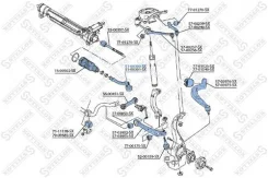 ���������� ������� ���� ����� Audi A4/A5 1.8TFSI-3.2FSi quattro 07 51-00300-SX 5100300SX ����