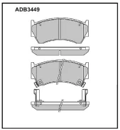 ��������� ������� �������� Nissan Almera 1.4/1.6/2.0D 95-99/200SX 2.0 94 ADB3449 ADB3449 ����