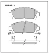 ��������� ������� �������� Toyota Carina E 1.6-2.0D 93-97/Avensis 1.6i-2.0TD 97-00 ADB3713 ADB3713 ����