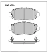 ��������� ������� �����. Lexus GS (_S16_) 300 (JZS160_) 08.1997 - 10.2000 Lexus IS I (_E1_) 200 (GXE10) 04.1999 - 07.2005 ADB3789 ADB3789 ����