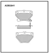 ��������� ������� ������ ToyotaYaris 1.0-1.5/1.4D 99/Celica1.8 WT-i 99 ADB3841 ADB3841 ����