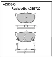 ��������� ������� ������ Hyundai Sonata 1.8i/2.0i 16V/3.0i 16V � ABS 96-98 ADB3805 ADB3805 ����