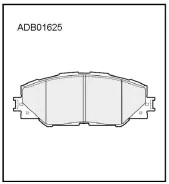 ��������� ������� �������� Toyota RAV 4 III 05- ADB01625 ADB01625 ����