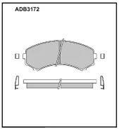 ��������� ������� �������� Mitsubishi Pajero IV (V8_W, V9_W) 3.0 4WD 02.2007 - Mitsubishi Pajero IV (V8_W, V9_W) 3.2 DI-D 01.2010 - ADB3172 ADB3172 ��...