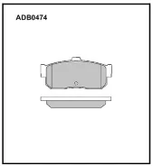 ��������� ������� ������ Nissan Almera II (N16) 1.5 10.2002 - Nissan Almera II (N16) 1.8 10.2002 - ADB0474 ADB0474 ����