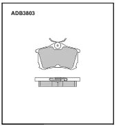 ��������� ������� ������ Honda Accord 1.6i-2.3i/2.0TDi 98 ADB3803 ADB3803 ����
