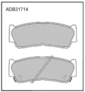 ��������� ������� ������ Hyundai Elantra (XD, HD), Getz, Santa Fe, Sonata IV-V ADB31714 ADB31714 ����
