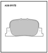 ��������� ������� ������ Toyota Camry2.2i/3.0i 00-01 ADB01172 ADB01172 ����