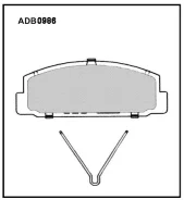 ��������� ������� ������ Mazda RX-7 2.6T Rotary 93-96 ADB0986 ADB0986 ����