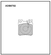 ��������� ������� ������ (��� ������) MB W140 91/W202 94/W210 97/W220 2.8/3.2 98 ADB0702 ADB0702 ����