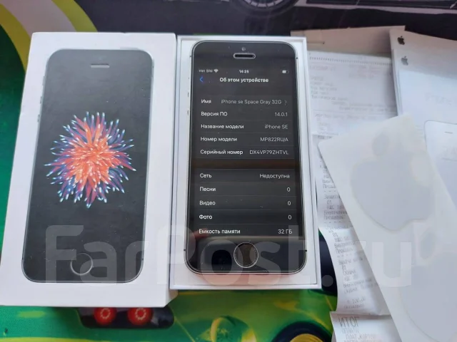 Apple iPhone SE. �/�, �����, 3G, 4G LTE, ����������, NFC ����
