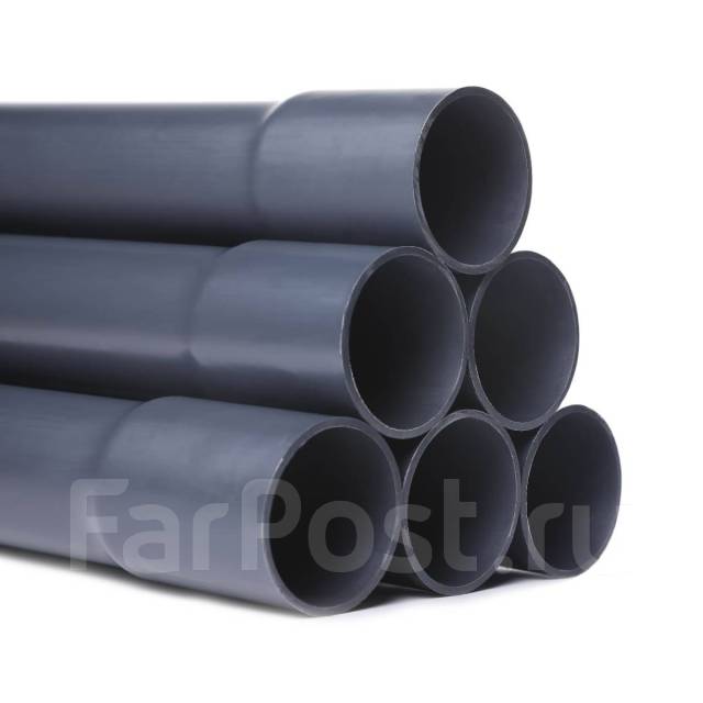 Труба клеевая ПВХ раструбная - Сантехника и водоснабжение во Владивостоке