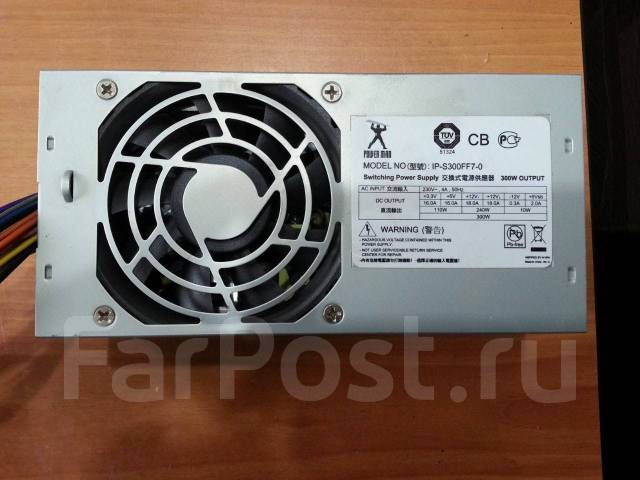 Блок питания Inwin Power MAN IP-S300FF7-0 300w, б/у, в наличии. Цена ...