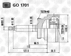 ���� �����. ��� �/� SsangYong Kyron (05-) ����� Trialli [GO1701] GO1701 ����