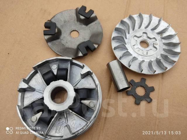 Вариатор Yamaha Jog 3KJ передний новый на мопед /скутер - Мотозапчасти ...