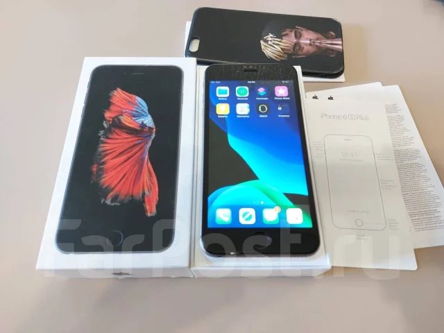 Apple iPhone 6s Plus. �/�, �����, 3G, 4G LTE, ����������, NFC ����