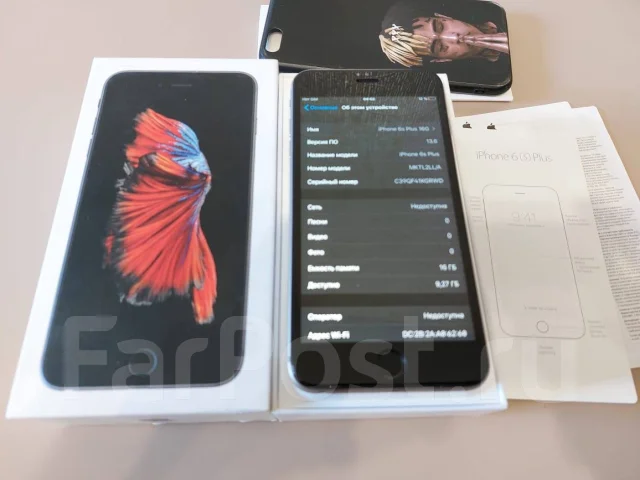 Apple iPhone 6s Plus. �/�, �����, 3G, 4G LTE, ����������, NFC ����
