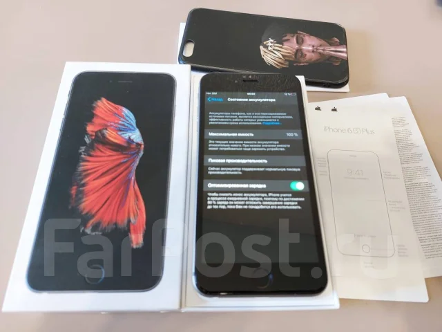 Apple iPhone 6s Plus. �/�, �����, 3G, 4G LTE, ����������, NFC ����