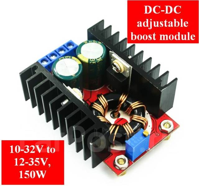 Понижающий DC-DC преобразователь (6-24В – 5В …