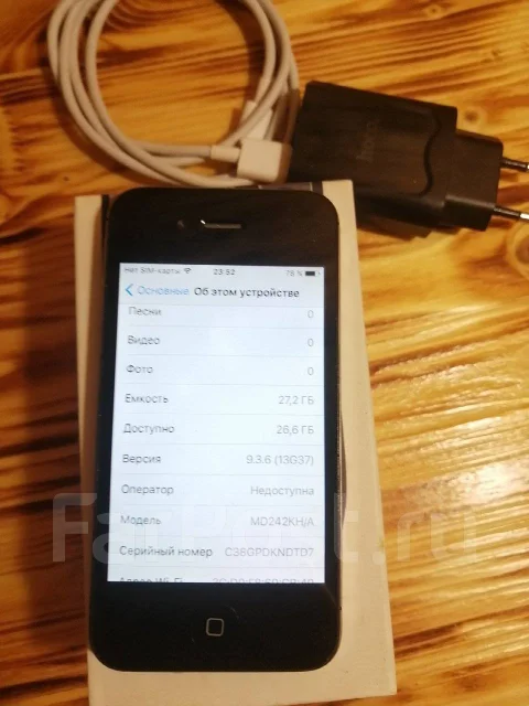 Apple iPhone 4s. �/�, ������, 4G LTE ����