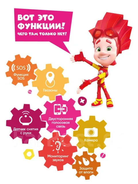Elari Fixitime 3. GPS, SIM-����� ����
