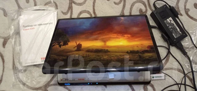 Toshiba Satellite A200. WiFi: 1, Bluetooth: 1 ����