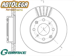 ���� ��������� ���. G-brake Honda Civic II Shuttle E# Civic IV V CRX GR-02003 ����