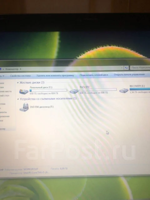 HP Pavilion dv7. 17.3", ��� 8 ��, ���� 1 400���, WiFi: 1, Bluetooth: 1, ����������� �� 3��. ����