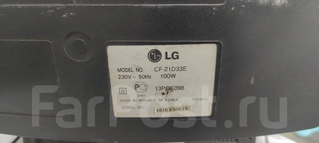 LG CF-21D33E. CRT (���) ����