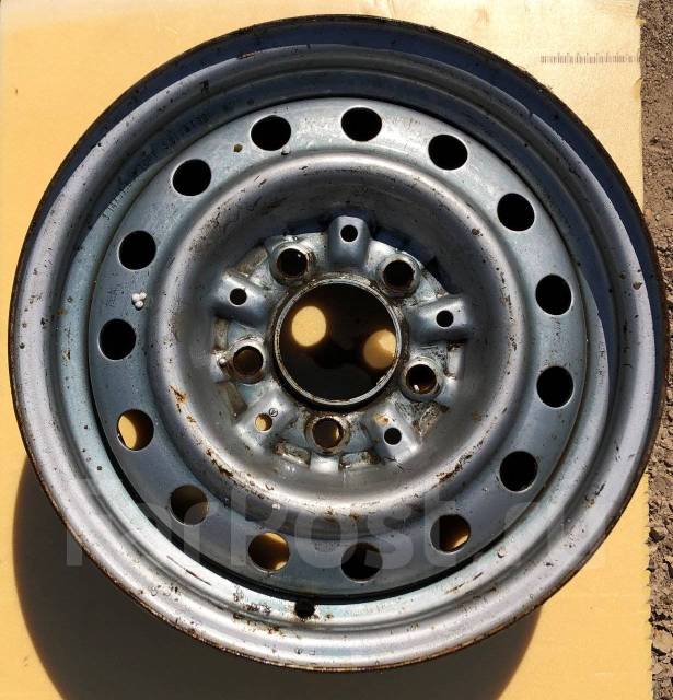 J14x5J DOT TOPY диск штамповка, 14", 1 шт, штампованные, 1 шт, б/у, в ...