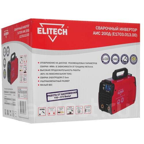 Elitech аис 200д схема