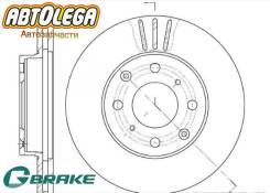 ���� ��������� �. G-brake Honda Integra DC1Civic EJ9, EG4, EG8, EJ2, EG, EH GR-02196 ����